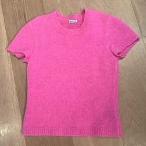 Rachel Comey short sleeve knit sweater XS